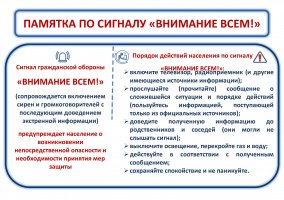 ПАМЯТКА ПО СИГНАЛУ «ВНИМАНИЕ ВСЕМ!»