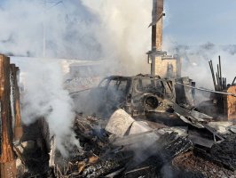 Пожар в СНТ "Путеец-2"