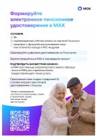 Формируйте электронное пенсионное удостоверение в МАХ